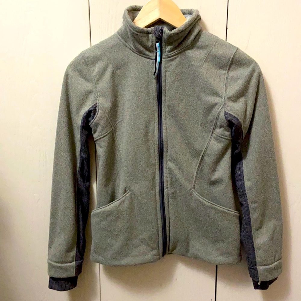 Ivivva Taupe, Black & Grey Warm Jacket